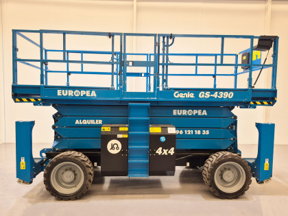 Plataforma Tijera Diesel genie GS4390RT - 3272004 | Europea de Carretillas 2