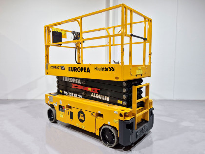 Plataforma Tijera Electrica haulotte COMPACT 12 AE - 1454040 | Europea de Carretillas 2