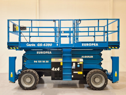 Plataforma Elevadora Tijera Diesel - 15 metros de altura de trabajo PTD15