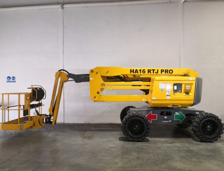 Plataforma Elevadora Articulada Diesel - 16 metros de altura de trabajo PAD16